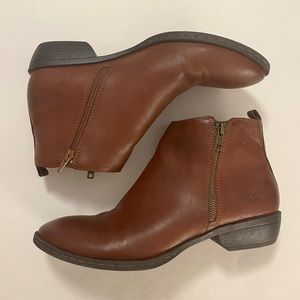 Big On Comfort Brown Ankle Boot